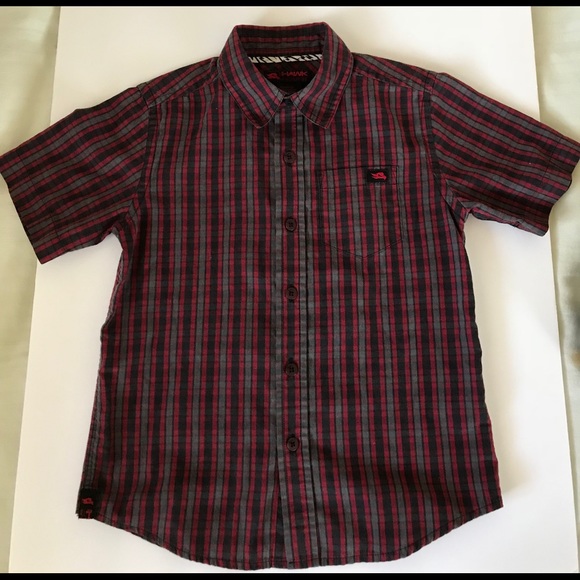 Tony Hawk Other - Tony Hawk Boys Shirt Medium 5/6 Yrs Plaid